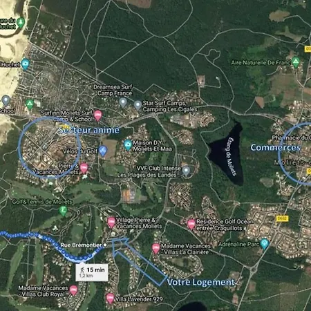 Vue Golf Dans Nature 